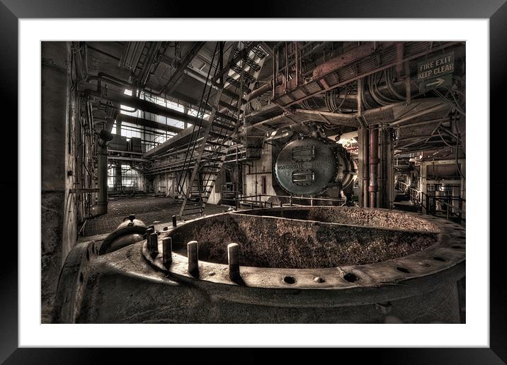 Silenced Industry Framed Mounted Print by Jason Green