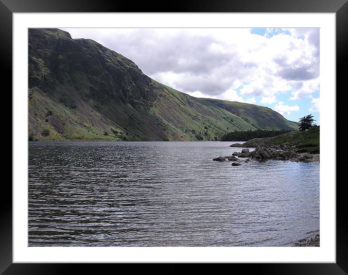 The Beauty of the Lakes Framed Mounted Print by Michael Bolton