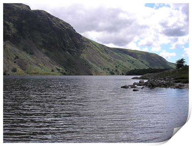 The Beauty of the Lakes Print by Michael Bolton