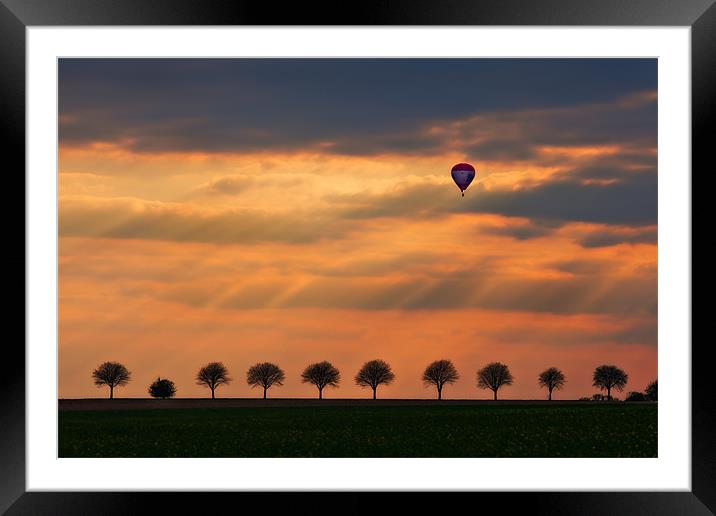 Up and Away! Framed Mounted Print by Chris Owen