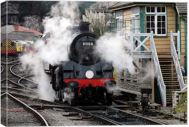 BR Standard Class 4 80104 Canvas Print by Tony Bates