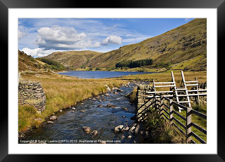 Haweswater Cumbria Framed Mounted Print by David Lewins (LRPS)