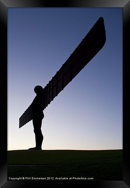 Angel of the North Framed Print by Phil Emmerson