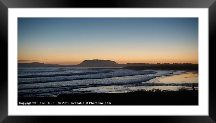 Sunrise at Aughris Head, Co Sligo, Ireland. Framed Mounted Print by Pierre TORNERO