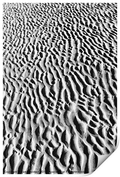 Sand Print by Dan Davidson