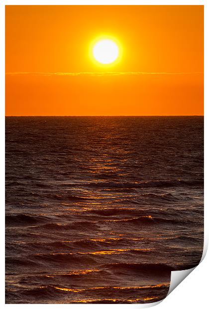 Sunset Print by David Craig Hughes