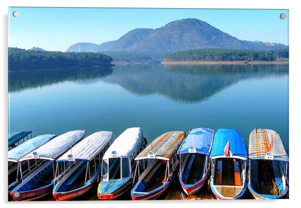 Tuyen Lam Lake Acrylic by World Images