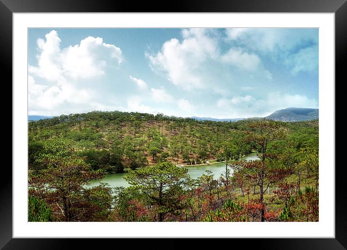 Valley of Love Framed Mounted Print by World Images