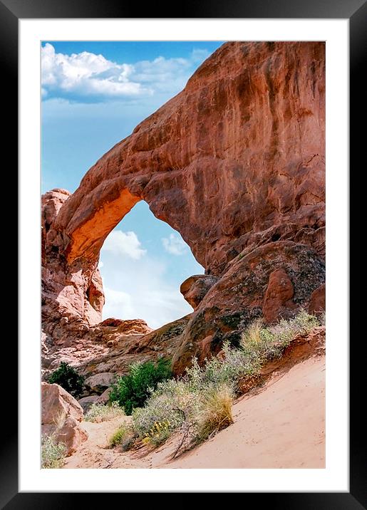 Arches National Park Framed Mounted Print by World Images