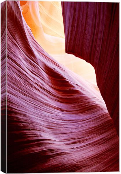 Antelope Canyon Canvas Print by World Images