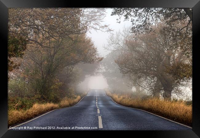 Road To Nowhere II Framed Print by Ray Pritchard