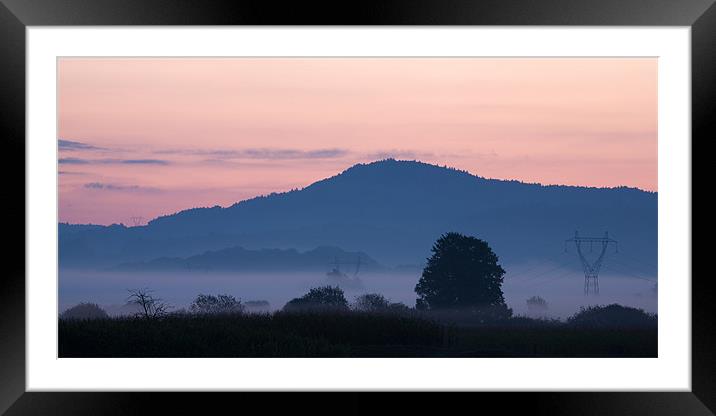 Sunrise over the Barje Framed Mounted Print by Ian Middleton