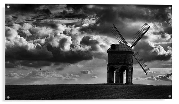 Windmill Acrylic by Adrian Pym