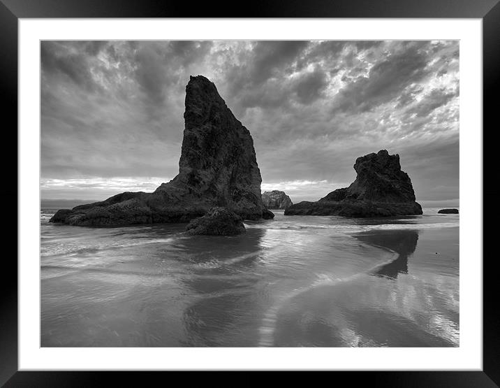 Facing the Heavens Framed Mounted Print by Mike Dawson