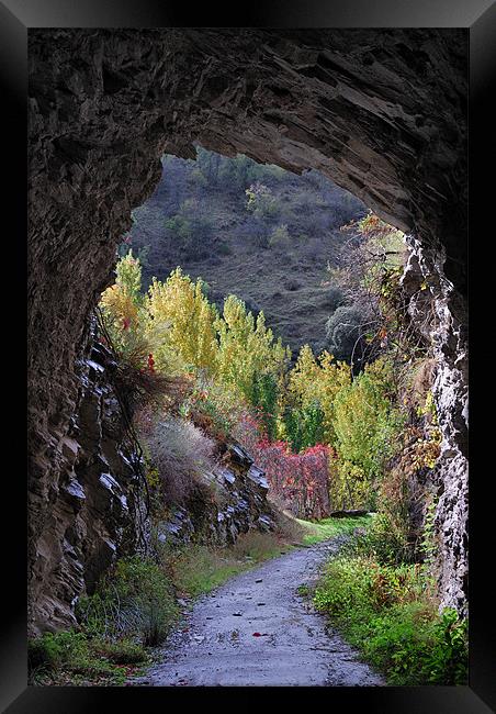 The cave Framed Print by Guido Montañes