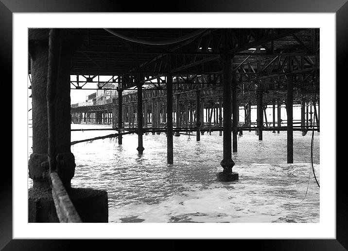 Hastings Pier Framed Mounted Print by Alex Tenters