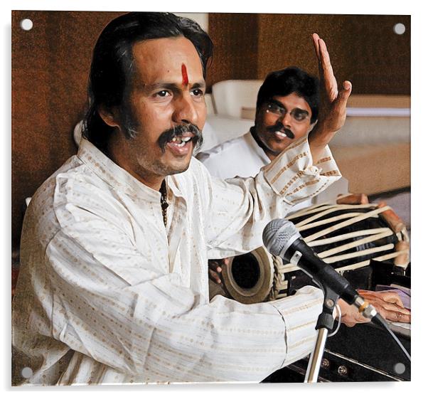 Manoj Desai during private reheasals Acrylic by Arfabita  