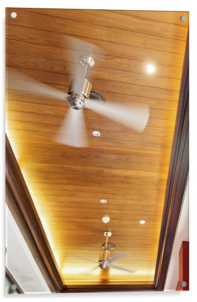 Paneled ceiling contemporary fans Acrylic by Arfabita  