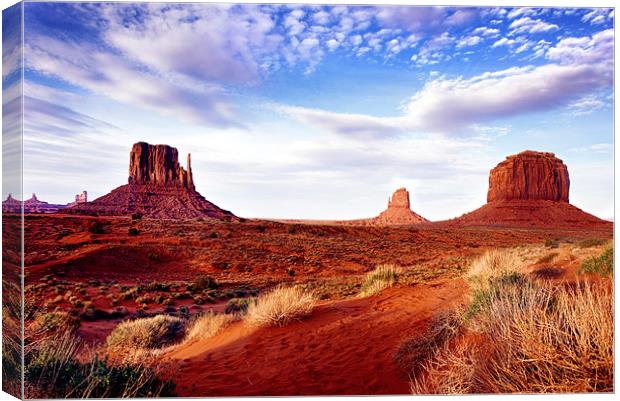 Monument Valley Canvas Print by World Images