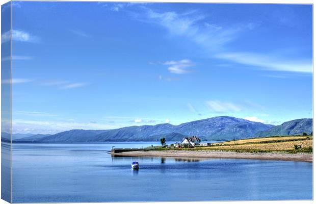Loch Linnhe Canvas Print by World Images