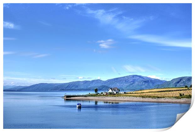 Loch Linnhe Print by World Images