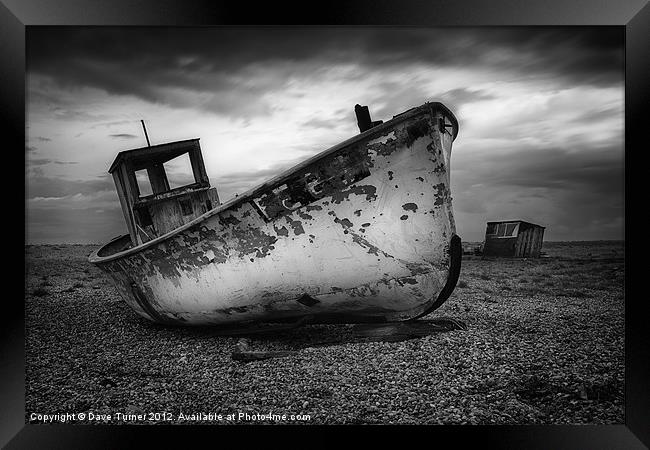 The Trawler Framed Print by Dave Turner