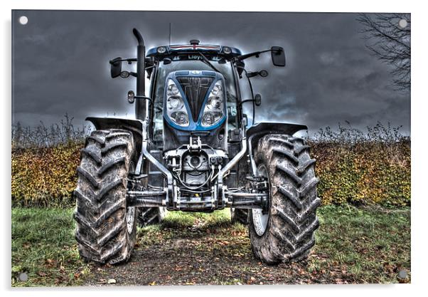 Tractor Acrylic by Gavin Wilson