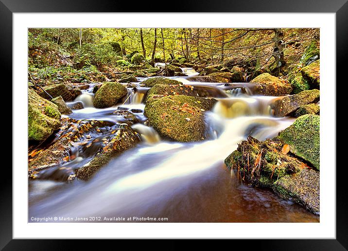 Rocky Valley Framed Mounted Print by K7 Photography