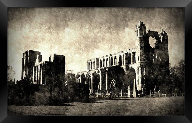ELGIN CATHEDRAL Framed Print by dale rys (LP)