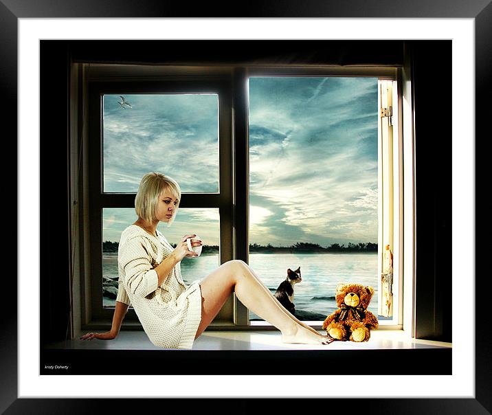 Its a beautiful day Framed Mounted Print by kristy doherty