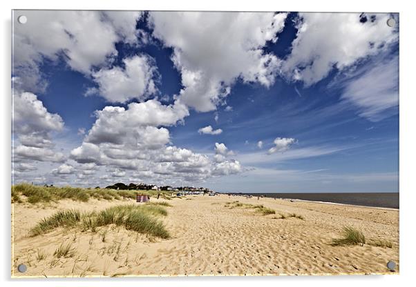 British Beaches are the Best Acrylic by Paul Macro