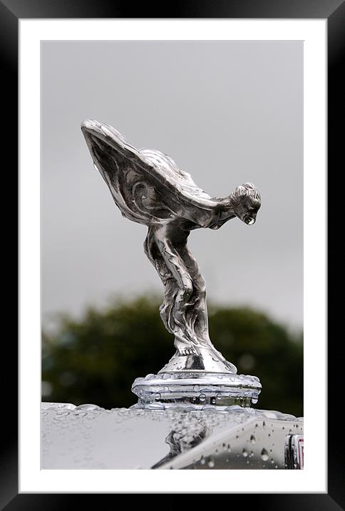 Spirit of Ecstasy Framed Mounted Print by Paul Judge