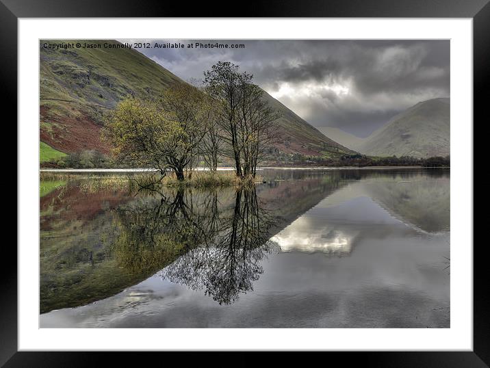 Calmness Before The Storm Framed Mounted Print by Jason Connolly