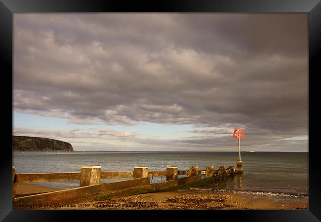 Swanage Bay Framed Print by Phil Wareham