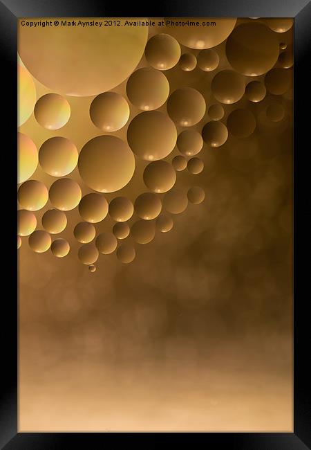 Many moons. Framed Print by Mark Aynsley