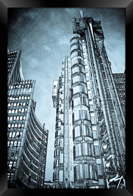 Lloyd's Building London Framed Print by David Pyatt