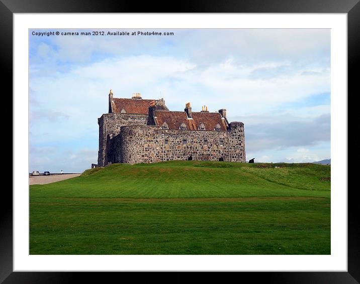 Scottish Castle Framed Mounted Print by camera man