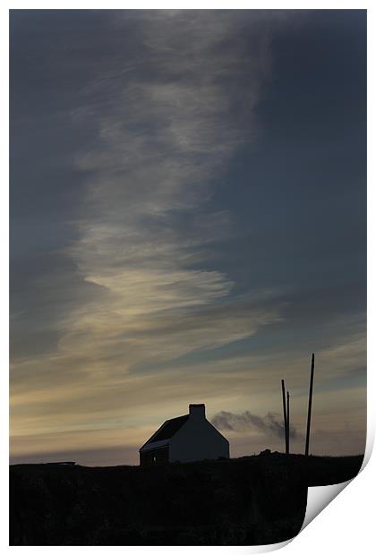 Light on the Bothy Print by Linda Somers