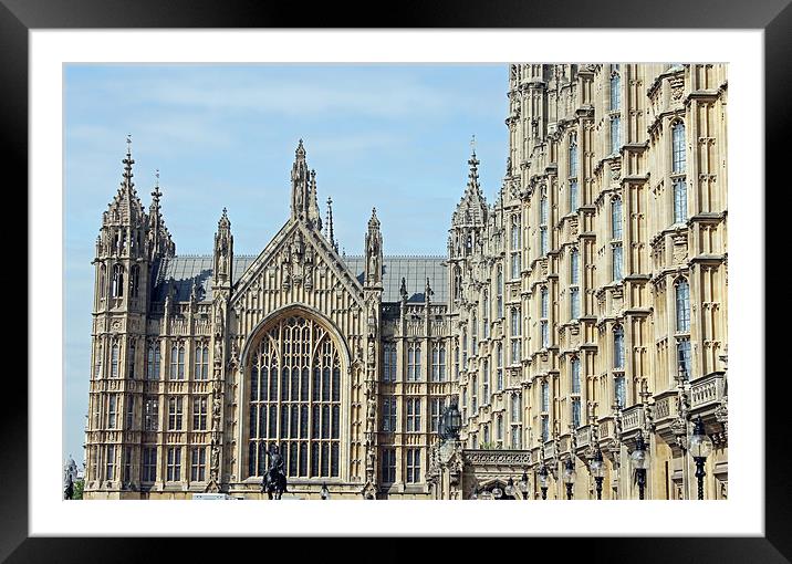 Westminster Hall Framed Mounted Print by Tony Murtagh