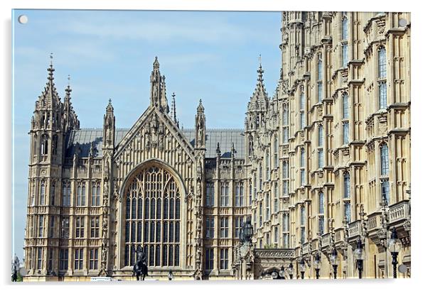 Westminster Hall Acrylic by Tony Murtagh