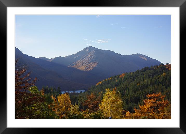 Scottish Landscape, Glenfinnan, Highlands Framed Mounted Print by Lee Osborne