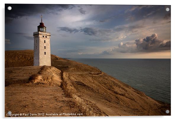 The Lighthouse Acrylic by Paul Davis