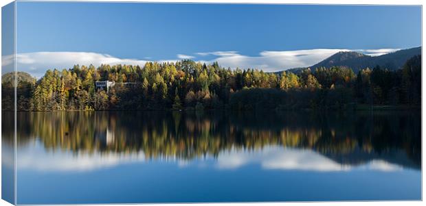 Lake Bled Canvas Print by Ian Middleton