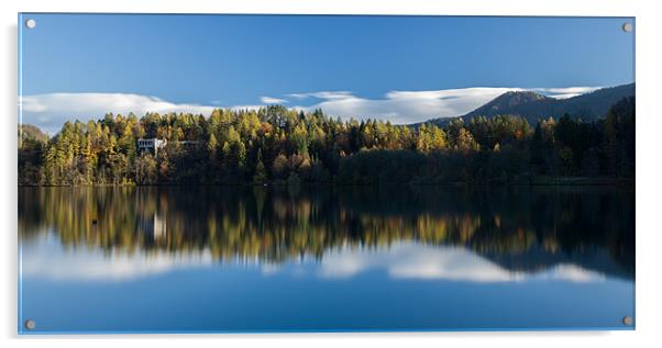 Lake Bled Acrylic by Ian Middleton