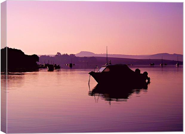 Tranquility at Dusk Canvas Print by Michael Bolton
