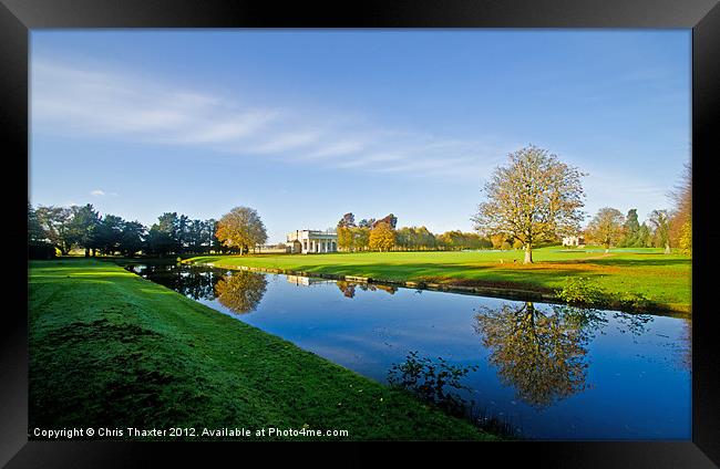 Bowling Green House 2 Framed Print by Chris Thaxter