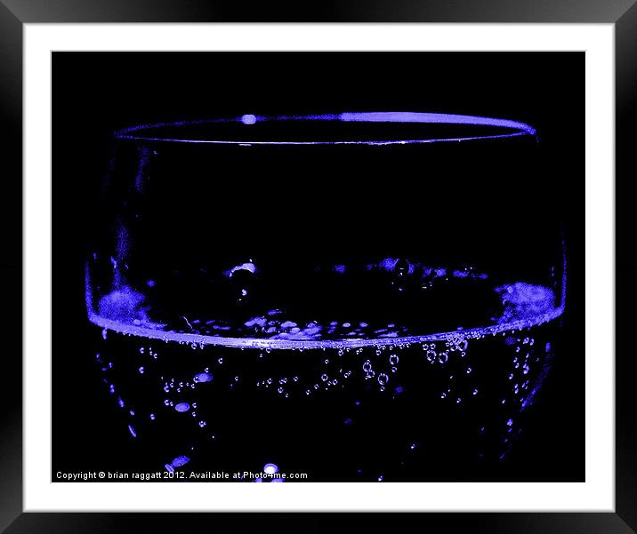 Have a Drink on me Framed Mounted Print by Brian  Raggatt