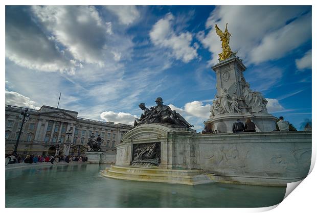 Victoria Memorial Print by Jonah Anderson Photography