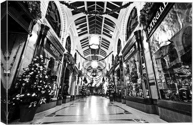 Norwich's Historic Royal Arcade Canvas Print by Paul Macro