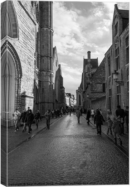 Cobbles Canvas Print by Neal P